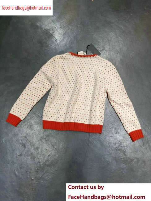 Gucci Heart Sweater with Lamb 2020