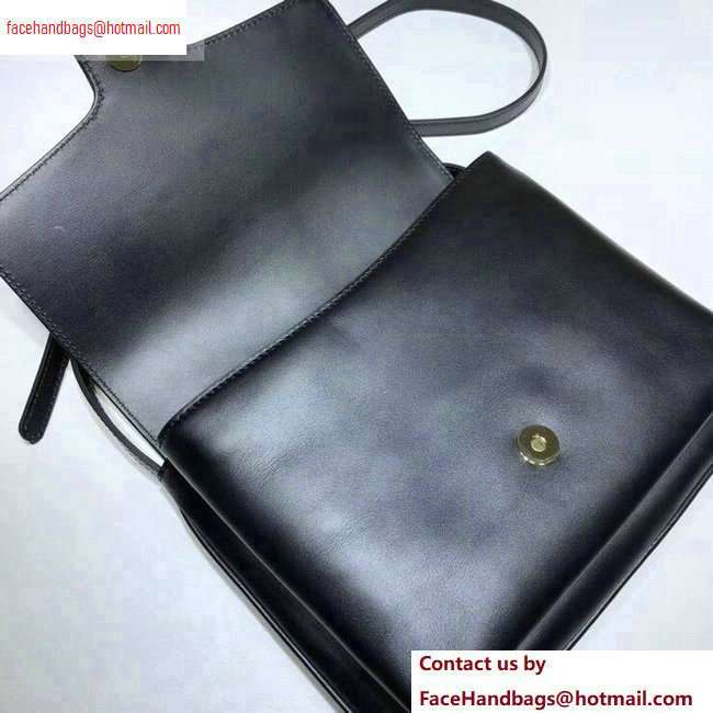 Gucci Leather Arli Medium Shoulder Bag 550126 Black 2020 - Click Image to Close