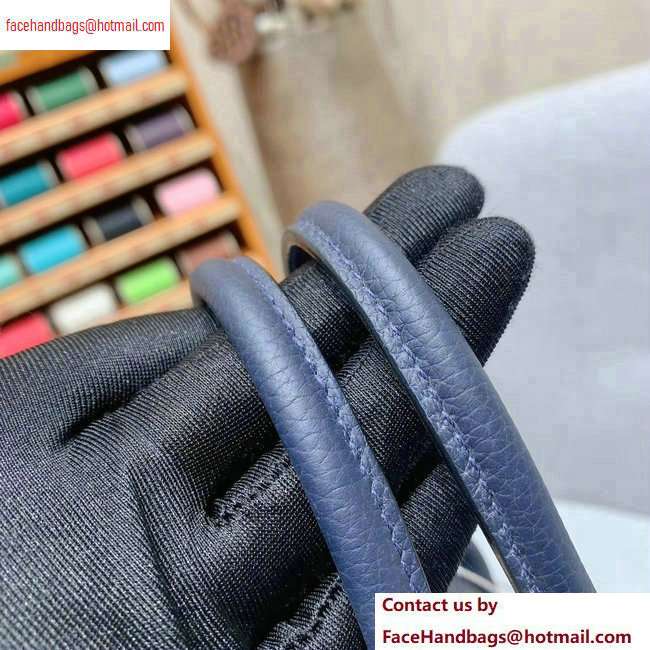Hermes Birkin 25cm Bag in Original Togo Leather Royal Blue - Click Image to Close