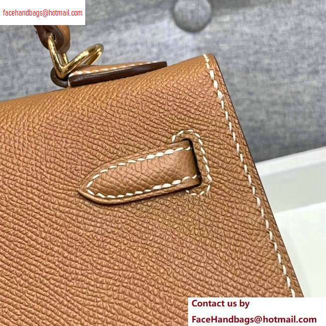 Hermes Kelly 25cm Bag in Original Epsom Leather Brown