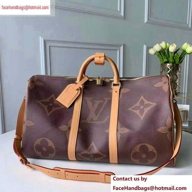 LOUIS VUITTON KEEPALL 50 MONOGRAM CANVAS M44739 BAG