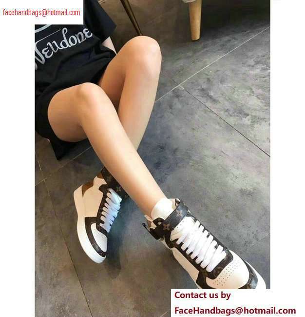 Louis Vuitton Boombox Sneakers Boots Brown 2020 - Click Image to Close