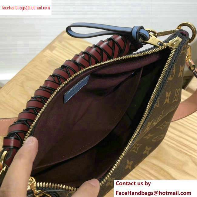 Louis Vuitton Braided Handle Monogram Canvas Beaubourg Hobo Bag 2020 - Click Image to Close
