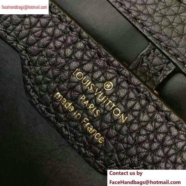 Louis Vuitton Capucines BB Bag Braided Handle and Strap M55236 Black - Click Image to Close