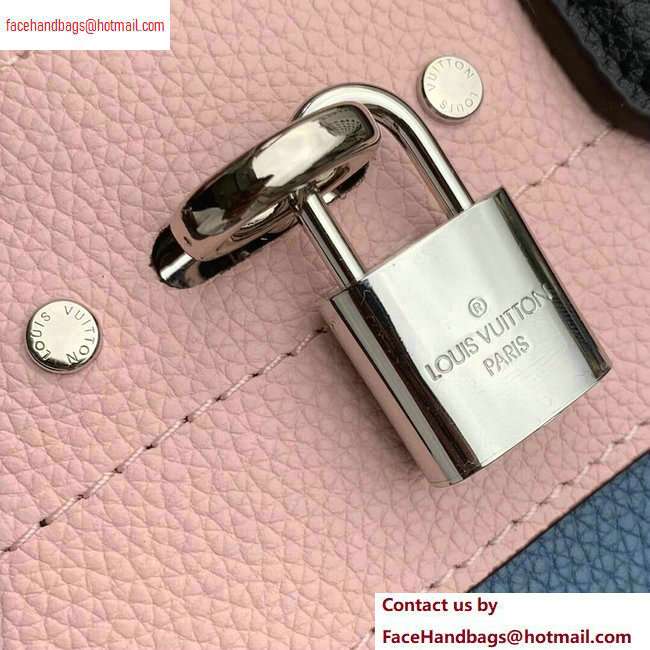 Louis Vuitton City Steamer Mini Tote Bag Black/Blue/Pink