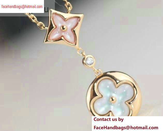 Louis Vuitton Color Blossom BB Sun and Star Pendant Necklace
