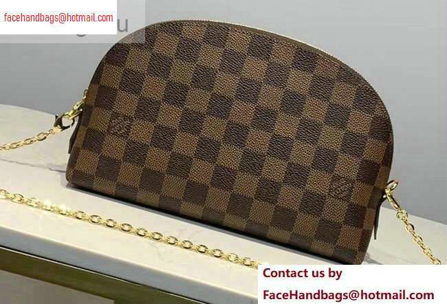 Louis Vuitton Cosmetic Pouch GM Bag M47353 Damier Ebene Canvas - Click Image to Close