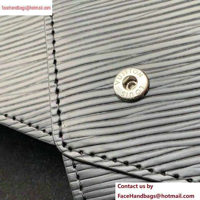 Louis Vuitton Epi Leather Pochette Kirigami Pouch Bag M64186 Black/Silver/Pink 2020
