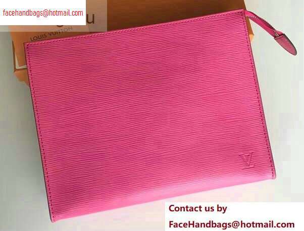 Louis Vuitton Epi Leather Toiletry Pouch 26 Bag M41085 Fuchsia Louis Vuitton Epi Leather Toiletry Pouch 26 Bag M41085 Fuchsia