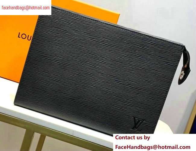 Louis Vuitton Epi Leather Toiletry Pouch 26 Bag M41367 Black Louis Vuitton Epi Leather Toiletry Pouch 26 Bag M41367 Black