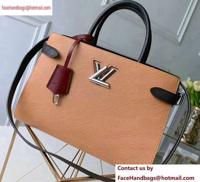 Louis Vuitton Epi Leather Twist Tote Bag M51846 Camel Louis Vuitton Epi Leather Twist Tote Bag M51846 Camel