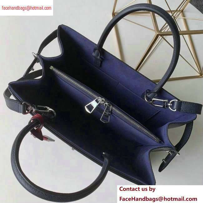 Louis Vuitton Epi Leather Twist Tote Bag M52873 Bleu Jean - Click Image to Close