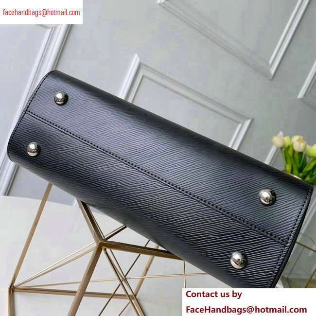 Louis Vuitton Epi Leather Twist Tote Bag M54810 Black - Click Image to Close