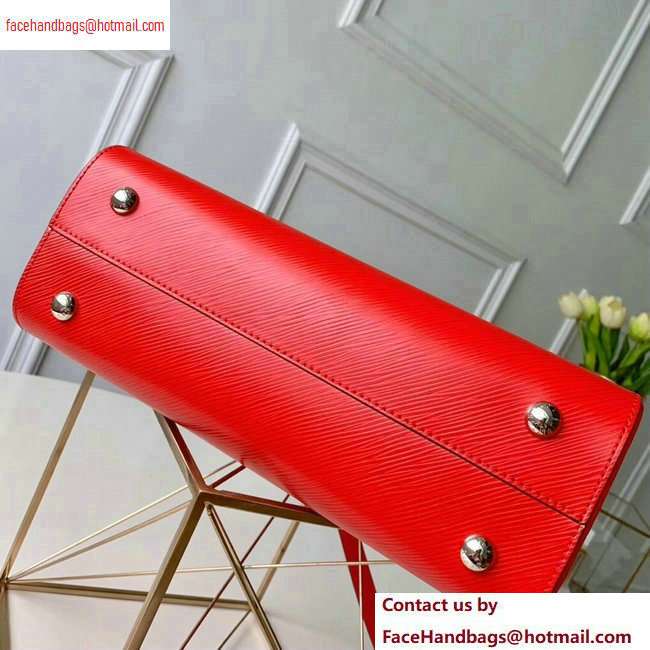 Louis Vuitton Epi Leather Twist Tote Bag M54811 Coquelicot