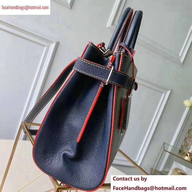 Louis Vuitton Epi Leather Twist Tote Bag M54980 Indigo - Click Image to Close