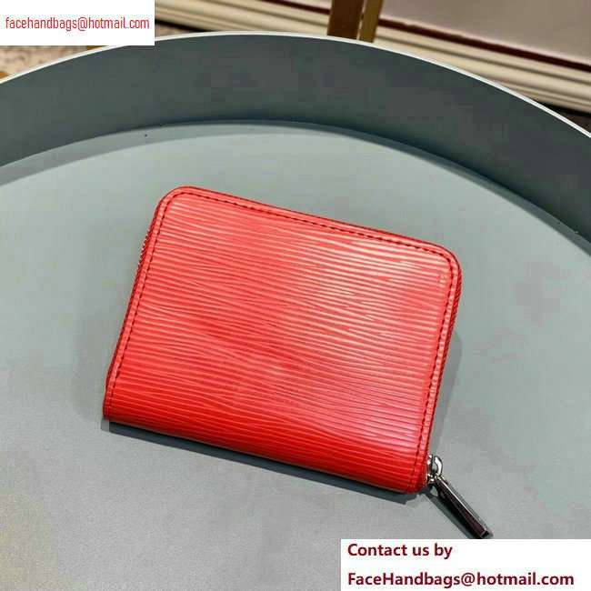 Louis Vuitton Epi Leather Zippy Coin Purse M60720 Coquelicot - Click Image to Close