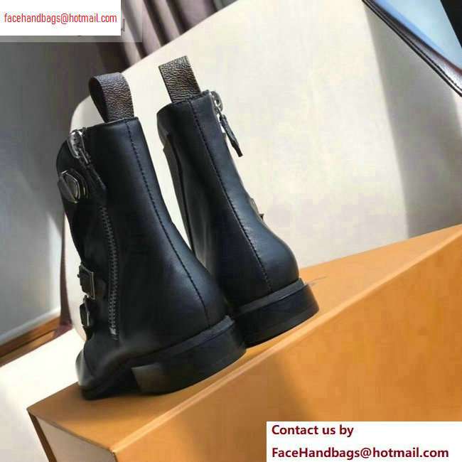 Louis Vuitton Jumble Flat Ankle Boots Monogram Canvas 2020