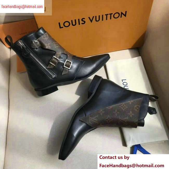 Louis Vuitton Jumble Flat Ankle Boots Monogram Canvas 2020 - Click Image to Close