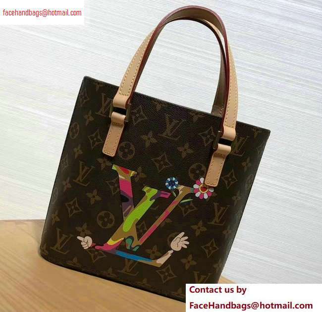 Louis Vuitton Logo Print Monogram Canvas Shoppint Tote Bag 2020