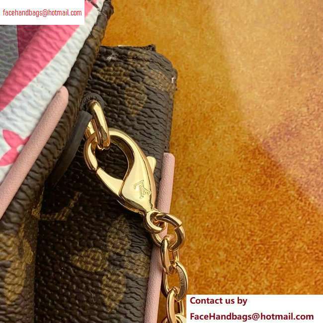 Louis Vuitton Monogram Canvas Pochette Double Zip Bag Print 2020 - Click Image to Close