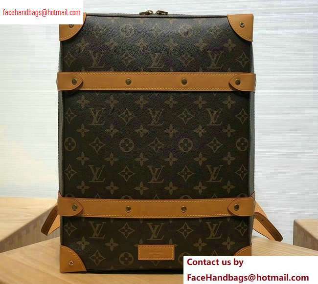 Louis Vuitton Monogram Canvas Soft Trunk Backpack PM Bag M44752 2020 - Click Image to Close
