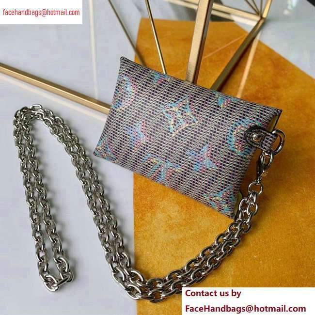 Louis Vuitton Monogram LV Pop Kirigami Necklace Envelope Pouch Bag M68614 Pink 2020 - Click Image to Close