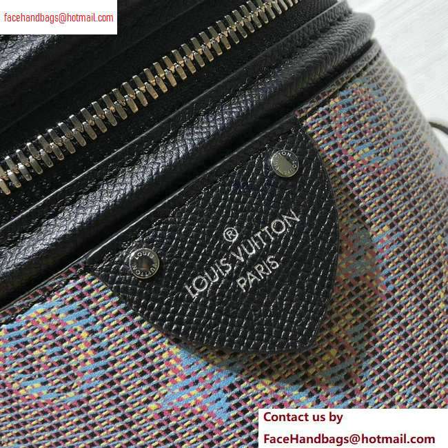 Louis Vuitton Monogram LV Pop Print Cannes Beauty Case Bucket Bag M55457 Black 2020