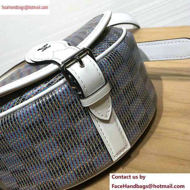 Louis Vuitton Monogram LV Pop Print Tambourin Bag M55460 Black 2020 - Click Image to Close