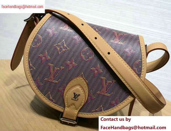 Louis Vuitton Monogram LV Pop Print Tambourin Bag M55460 Pink 2020 - Click Image to Close