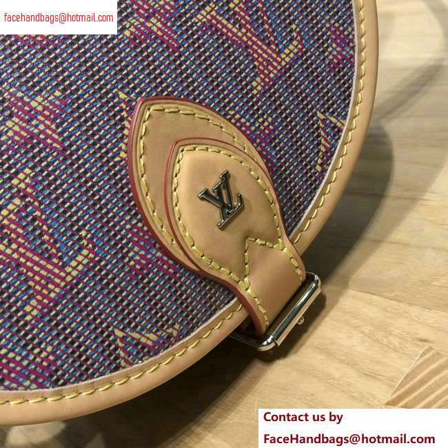 Louis Vuitton Monogram LV Pop Print Tambourin Bag M55460 Pink 2020