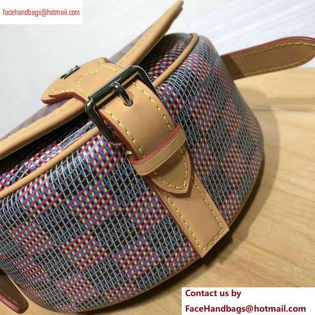 Louis Vuitton Monogram LV Pop Print Tambourin Bag M55460 Pink 2020 - Click Image to Close