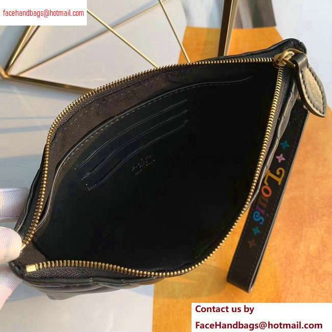 Louis Vuitton New Wave Zip Pochette Bag M63943 Black 2020