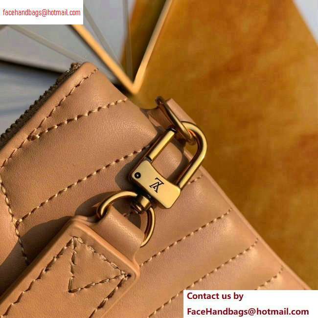 Louis Vuitton New Wave Zip Pochette Bag M68478 Apricot 2020