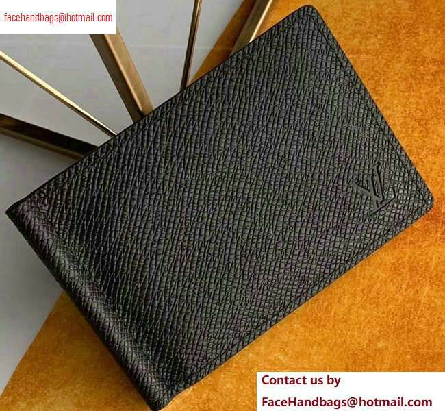 Louis Vuitton Pince Wallet Taiga Leather M62978 Black - Click Image to Close