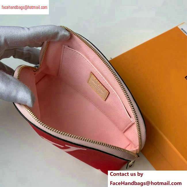 Louis Vuitton Pochette Cosmetique Cosme XL Bag M67694 Rouge - Click Image to Close