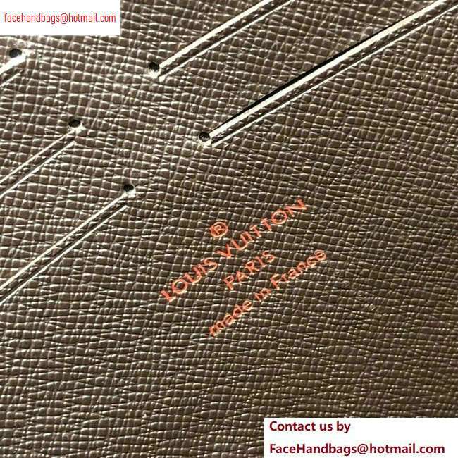 Louis Vuitton Pochette Voyage MM Bag Damier Ebene Canvas N41696 - Click Image to Close