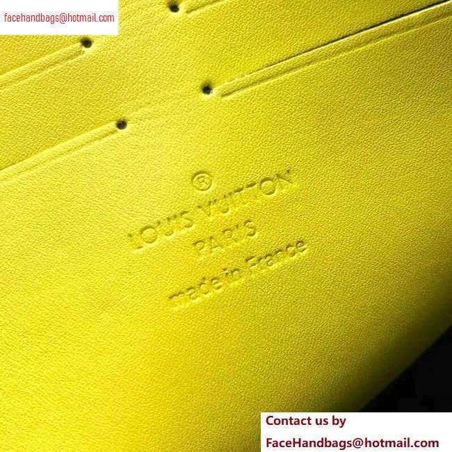 Louis Vuitton Pochette Voyage MM Bag Damier Graphite Canvas N60107 Yellow Stripe - Click Image to Close