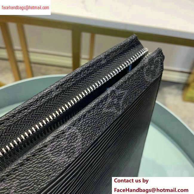 Louis Vuitton Pochette Voyage MM Bag Epi Leather M67899 Black - Click Image to Close