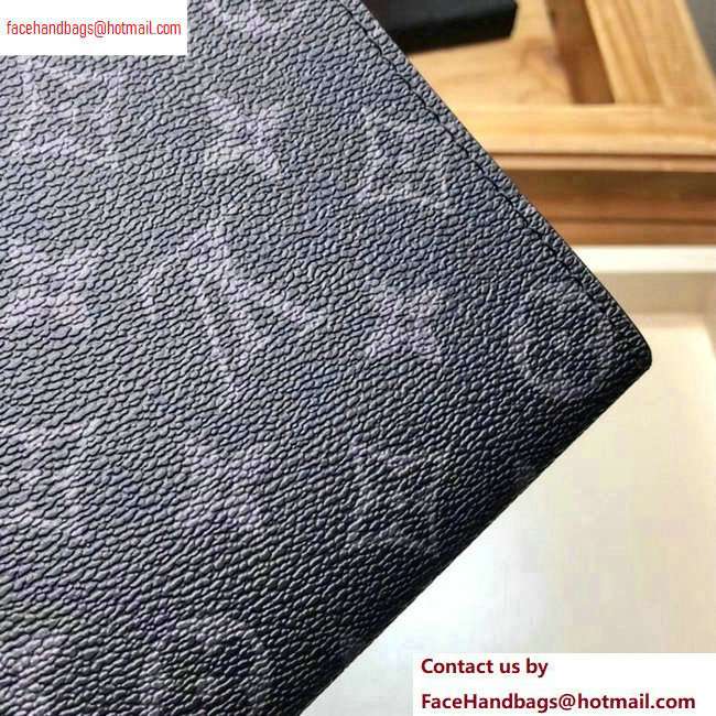 Louis Vuitton Pochette Voyage MM Bag Monogram Eclipse Canvas M61692