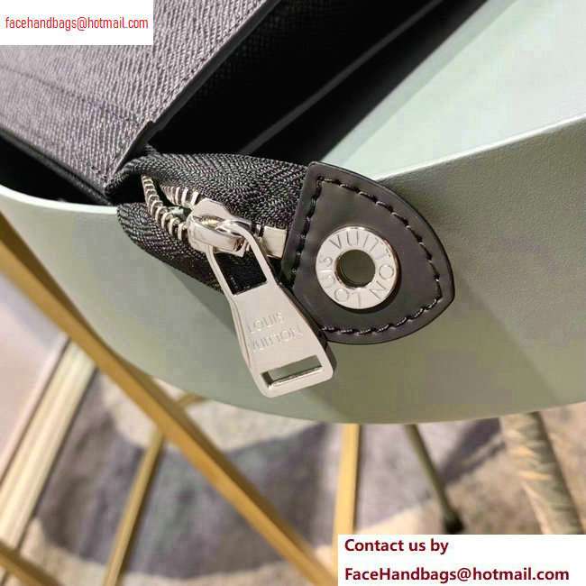Louis Vuitton Pochette Voyage MM Bag Taiga Leather M30547 Black - Click Image to Close