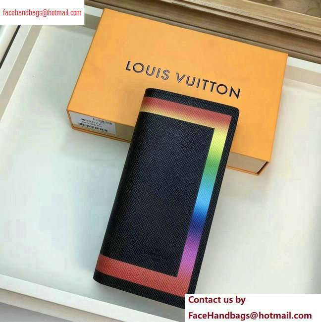 Louis Vuitton Rainbow Brazza Wallet M30349 2020