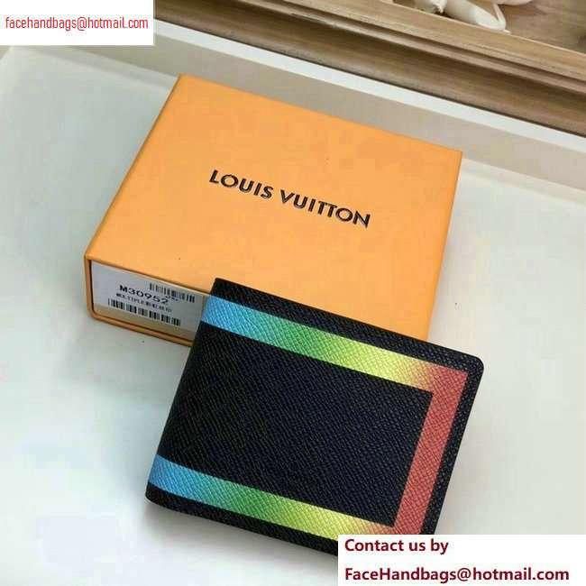 Louis Vuitton Rainbow Slender Wallet M30346 2020 - Click Image to Close
