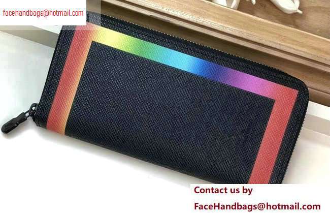 Louis Vuitton Rainbow Zippy Vertical Wallet M30569 2020