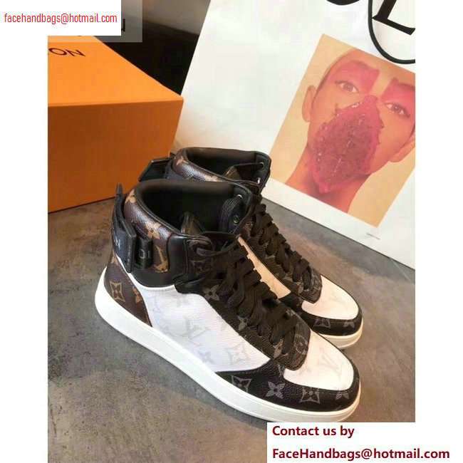 Louis Vuitton Rivoli Sneakers Boots Brown 2020 - Click Image to Close