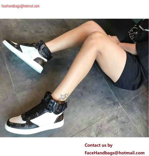 Louis Vuitton Rivoli Sneakers Boots Brown 2020