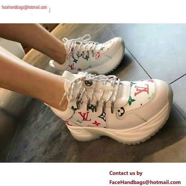 Louis Vuitton Run Away Pulse Sneakers White/Multicolor 2020