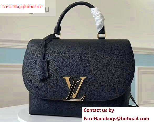 Louis Vuitton Soft Calfskin Volta Messenger Bag M53771 Black
