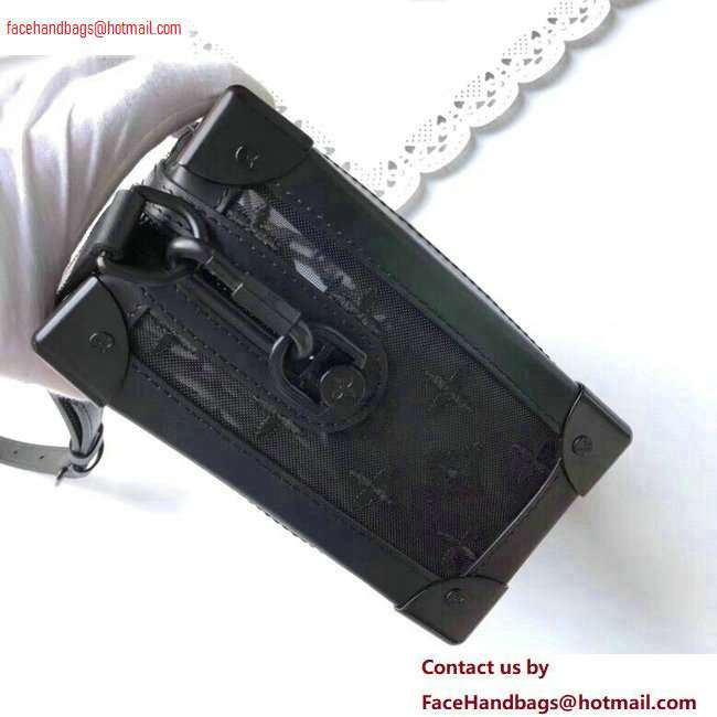 Louis Vuitton Soft Trunk Messenger Bag M53964 Black Mesh 2020 - Click Image to Close