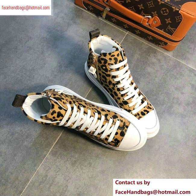 Louis Vuitton Stellar Sneakers Boots Pony-styled 2020