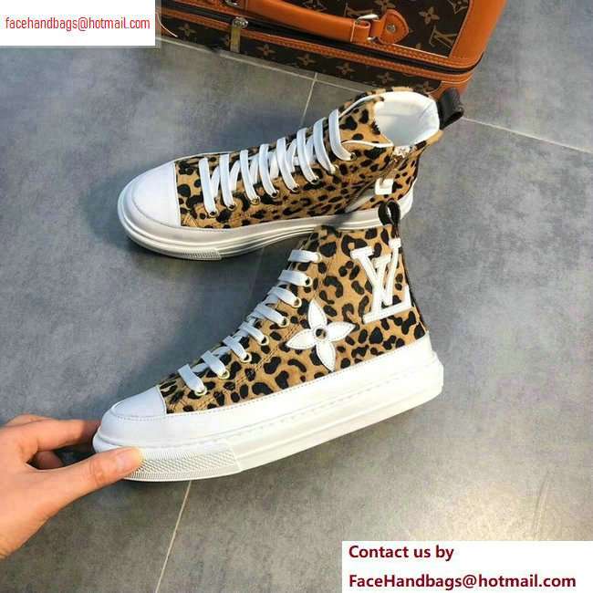 Louis Vuitton Stellar Sneakers Boots Pony-styled 2020 - Click Image to Close